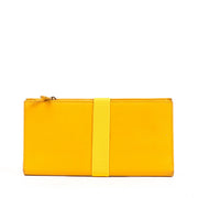 Prada Mimosa Saffiano Metal Leather Wallet