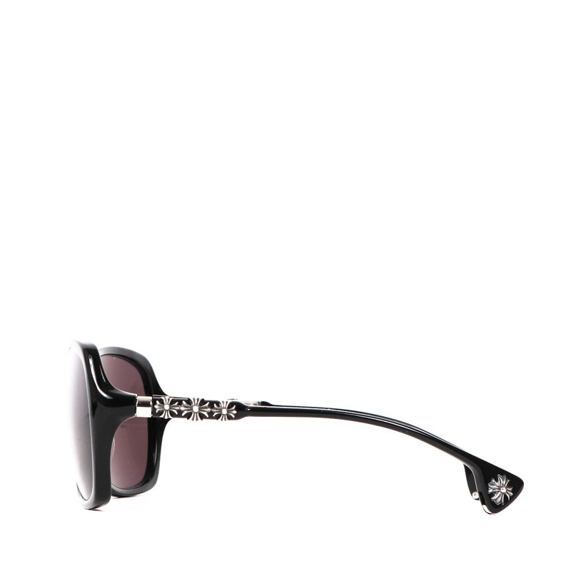 Buy an authentic pair of second hand Chrome Hearts Black Milk Mask Glasses in very good condition at Labellov