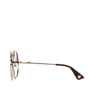 Buy an authentic pair of second hand Gucci Red/ Green GG0061Round Sunglasses in very good condition at Labellov