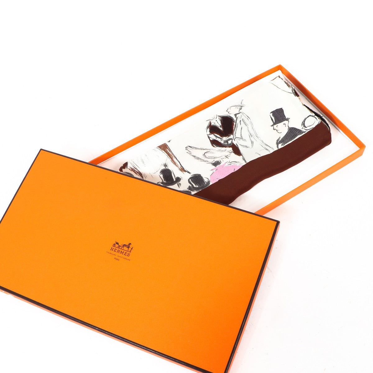 Hermès Patchwork Print Silk Scarf