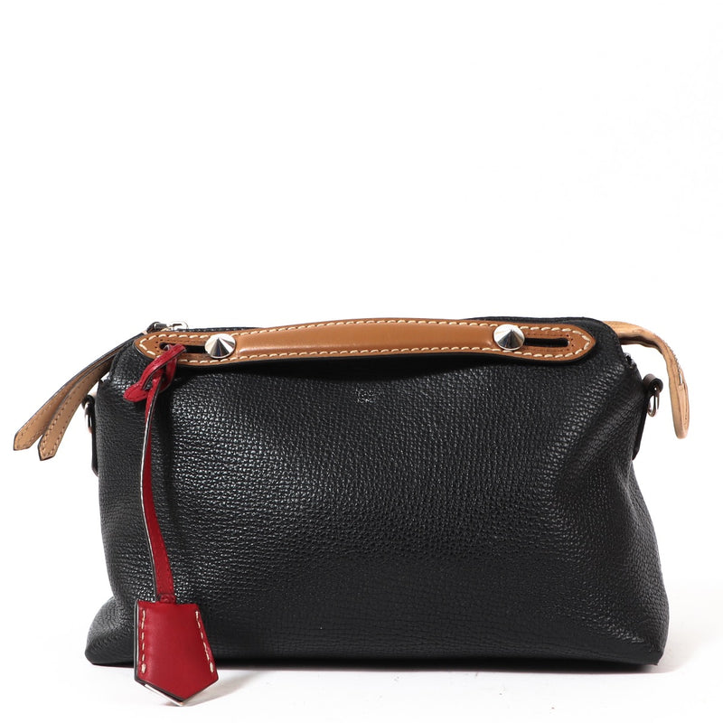 Buy an authentic Fendi Black Leather By The Way Top Handle Bag in very good condition at Labellov in Antwerp.