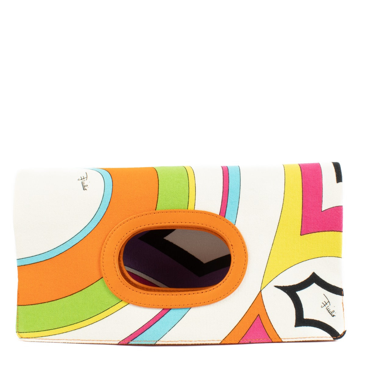 Pucci Multicolor Iride Print Mini Handbag