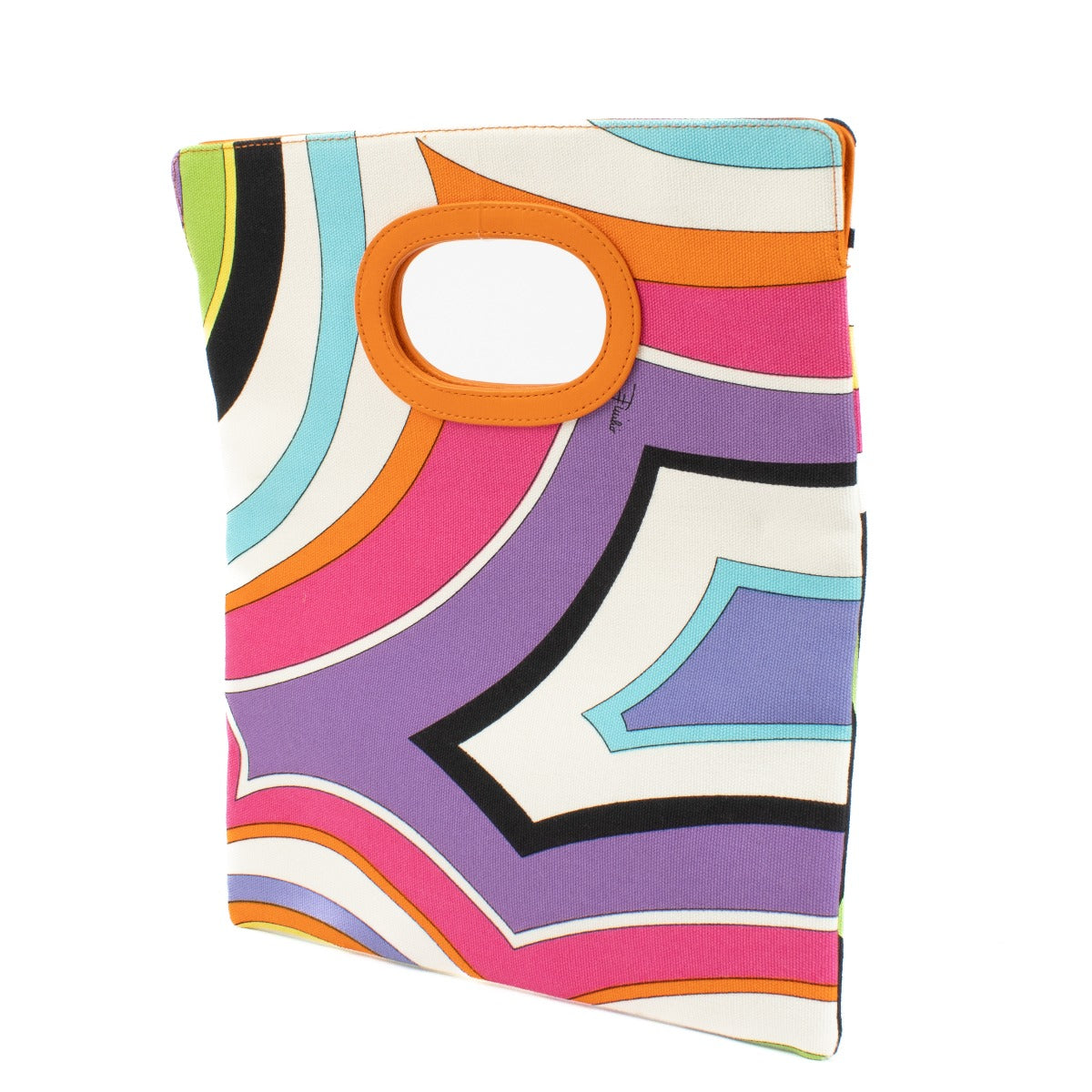 Pucci Multicolor Iride Print Mini Handbag