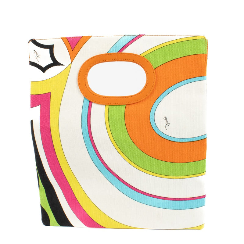 Pucci Multicolor Iride Print Mini Handbag