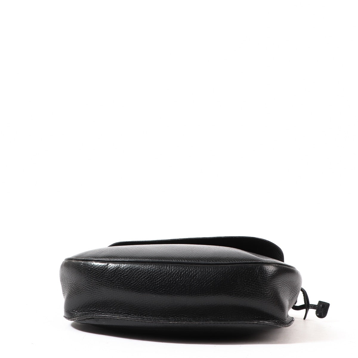 Delvaux Zwarte Leren Vintage Crossbodytas
