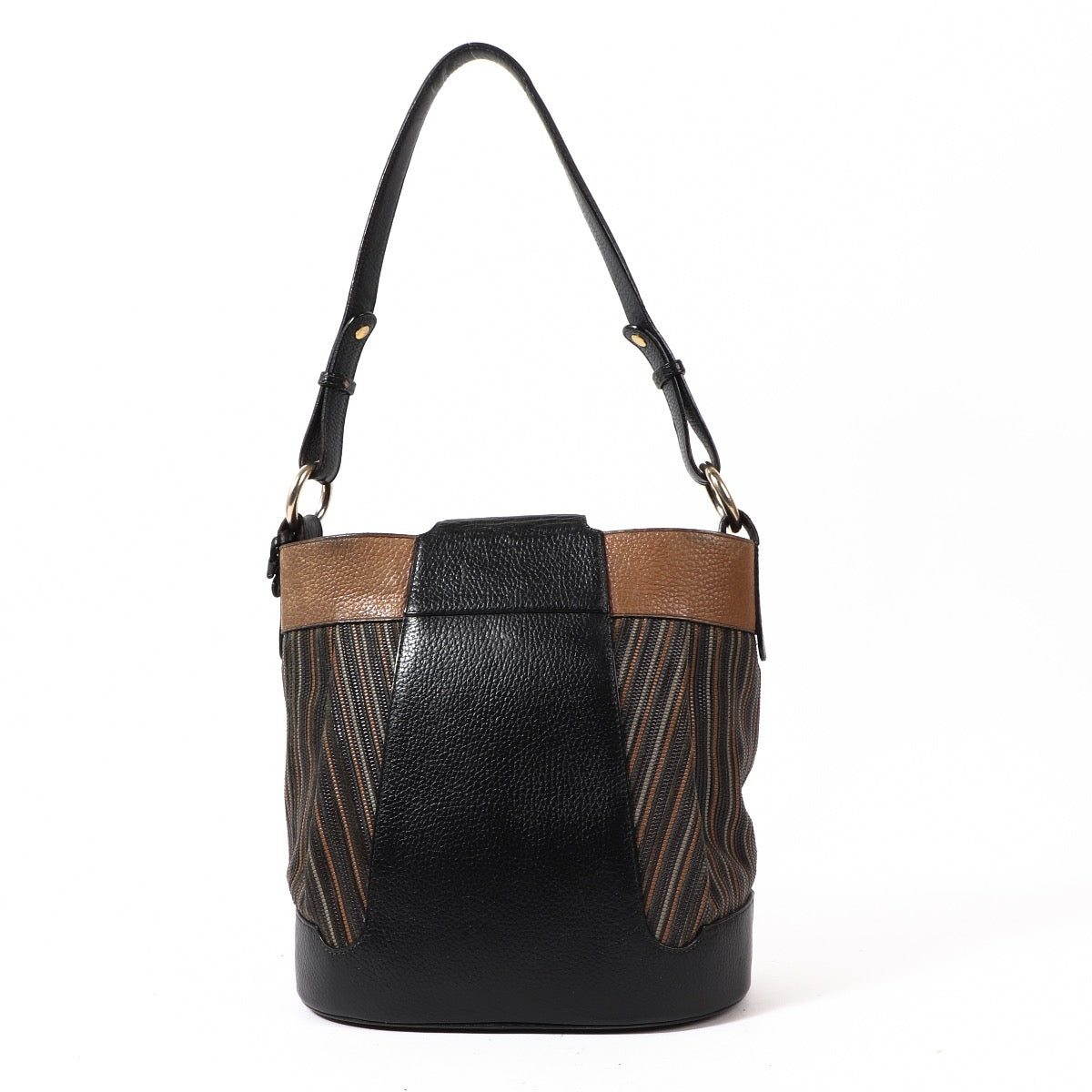 Buy an authentic Delvaux MM Black Shoulder Bag in preloved condition at Labellov in Antwerp.