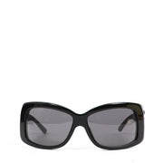 Buy an authentic second hand Chanel Black Coco Mark Sunglasses in very good condition at Labellov