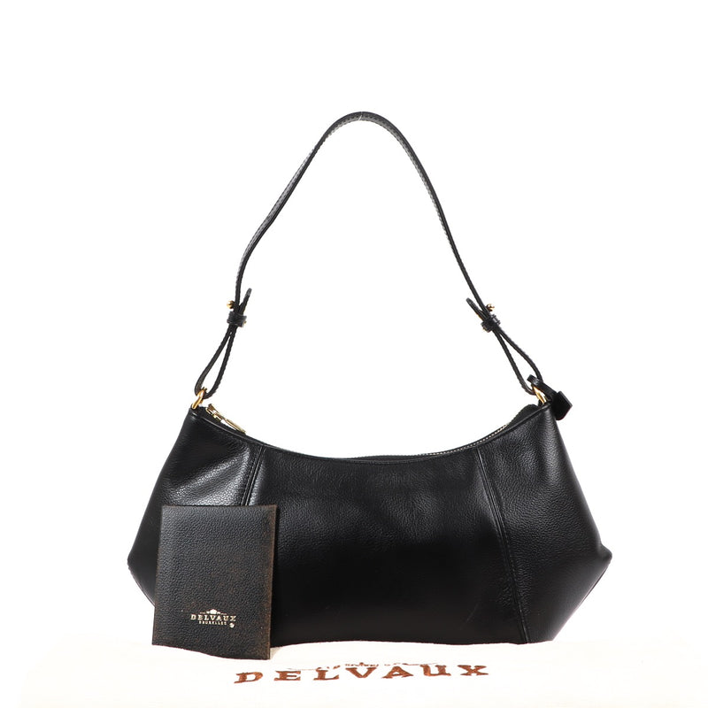 Buy an authentic second hand Delvaux Black Leather Désir Shoulder Bag in very good condition at Labellov