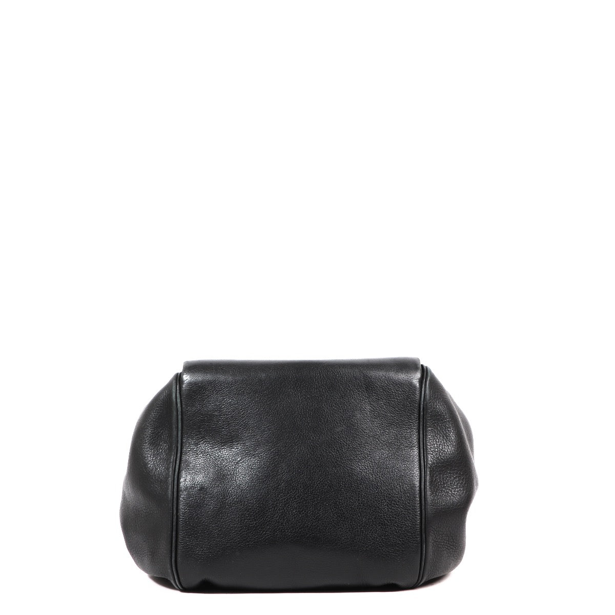 Buy an authentic second hand Delvaux Black Leather Corail GM Shoulder Bag in very good condition at Labellov.com