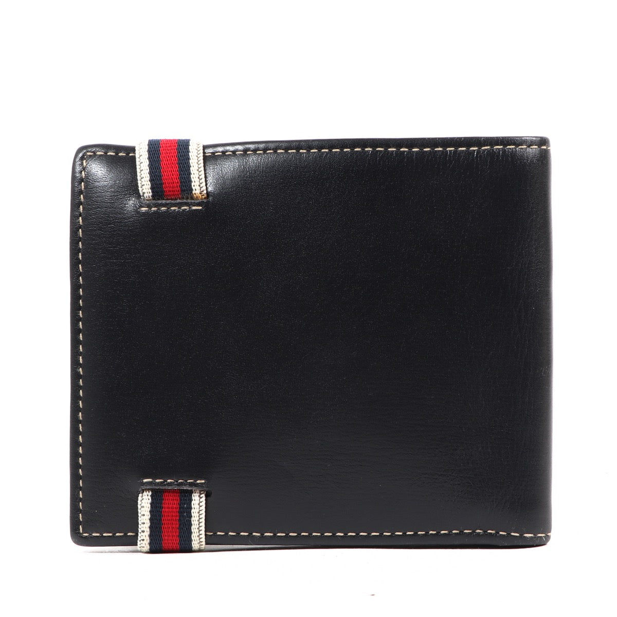 Buy an authentic second hand Gucci Vintage Navy Blue Leather Wallet in very good condition at Labellov