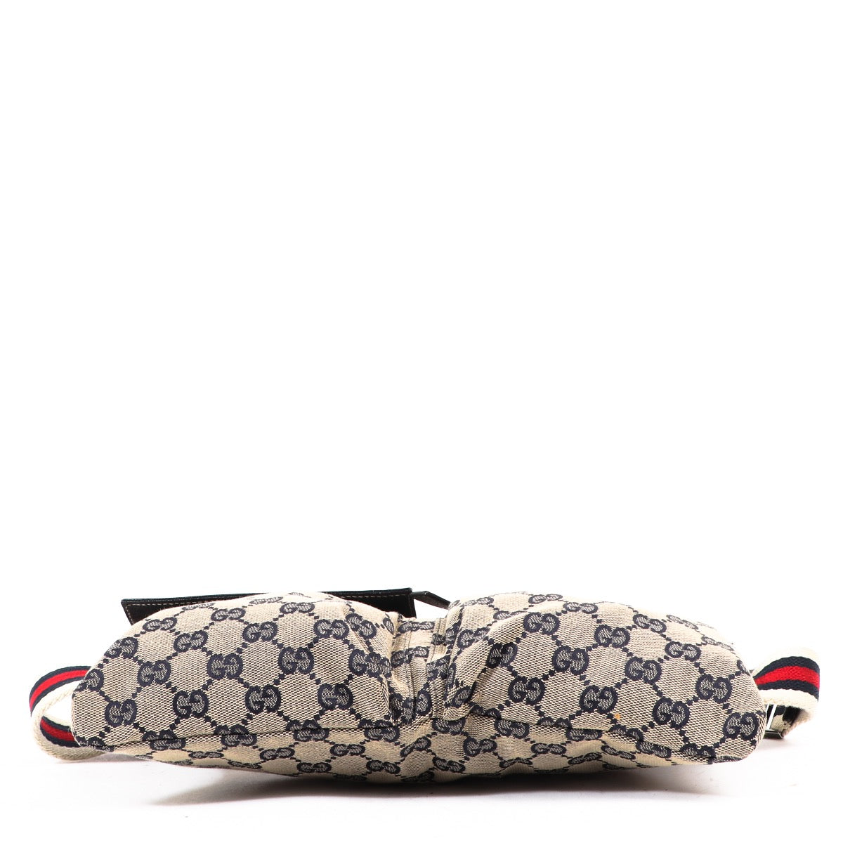 Buy a 100% authentic second hand Gucci Blue GG Canvas Belt Bag in very good condition at Labellov.com