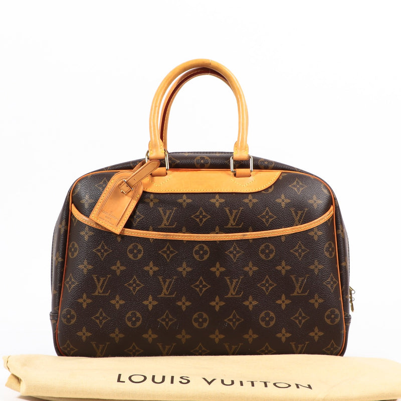Buy an authentic second hand Louis Vuitton Monogram Canvas Deauville Bag in very good condition at Labellov