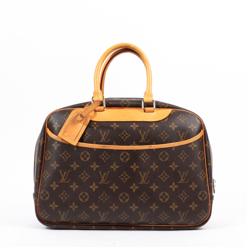 Buy an authentic second hand Louis Vuitton Monogram Canvas Deauville Bag in very good condition at Labellov
