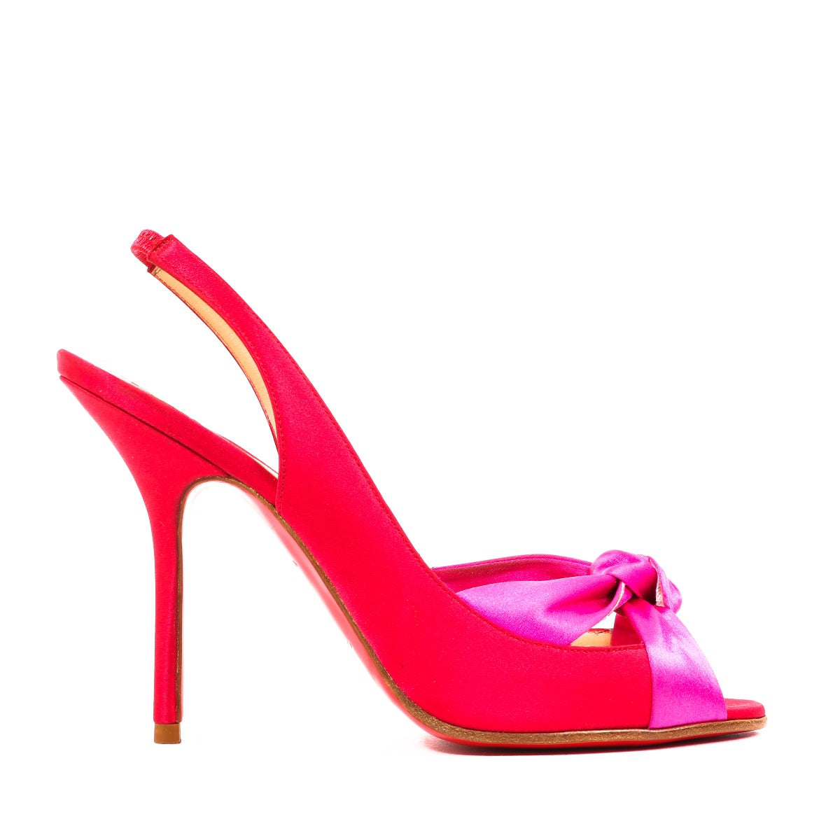 Christian Louboutin Pink Slingback Pumps