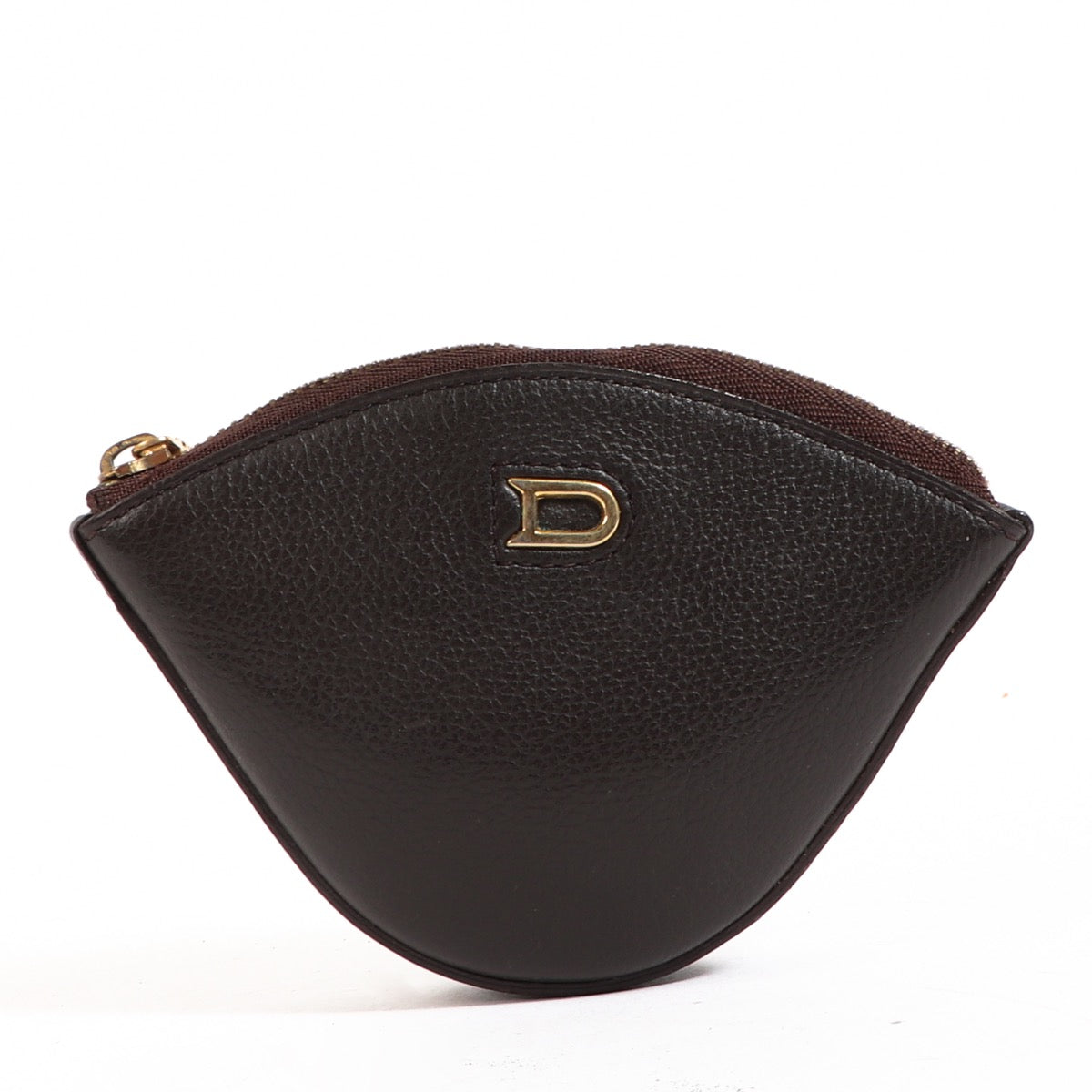 Shop safe online at LABELLOV in Antwerp this 100% authentic second hand Delvaux Brown Leather Coin Wallet