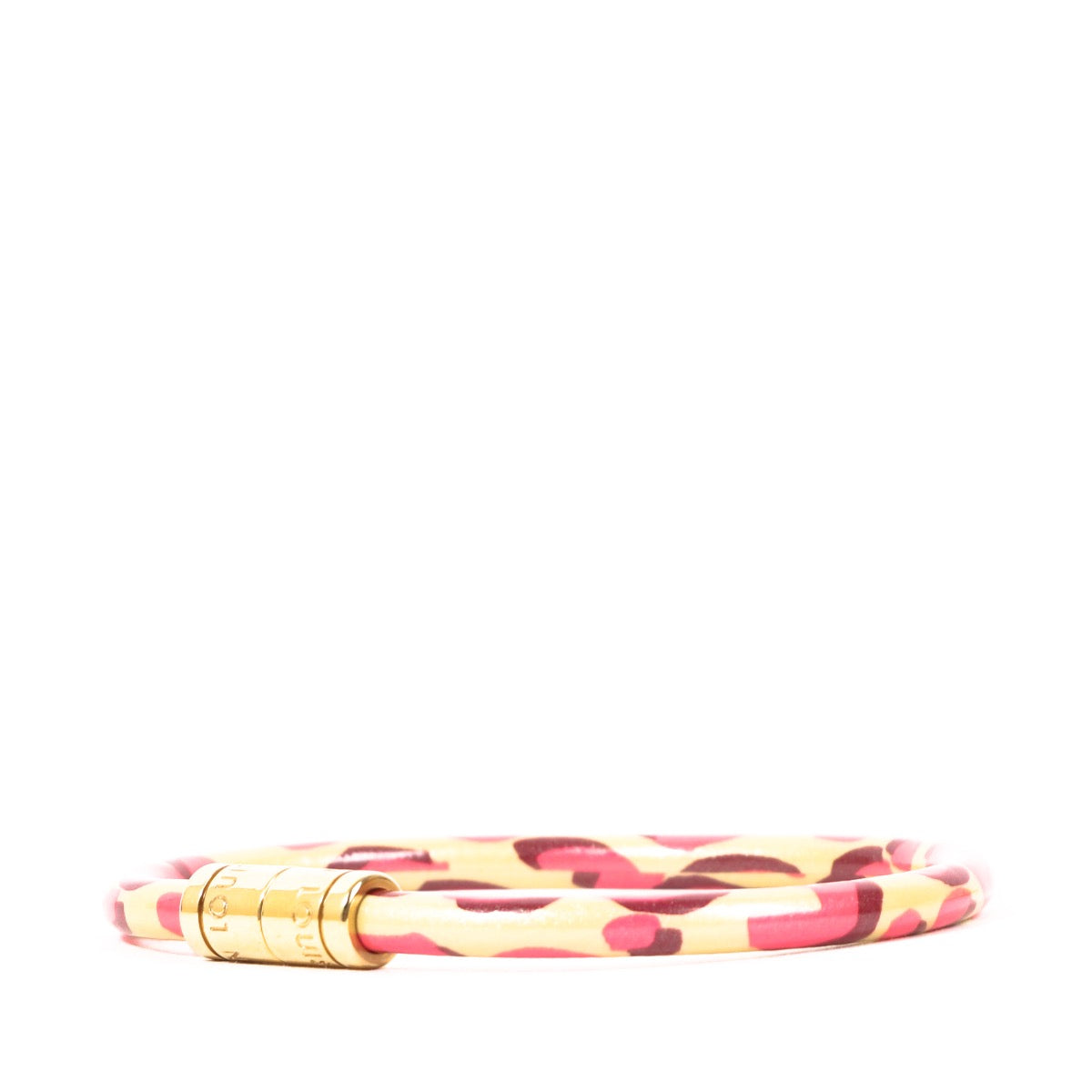 Buy an authentic Louis Vuitton Pink Stephen Sprouse Bracelet in as new condition at Labellov in Antwerp.
