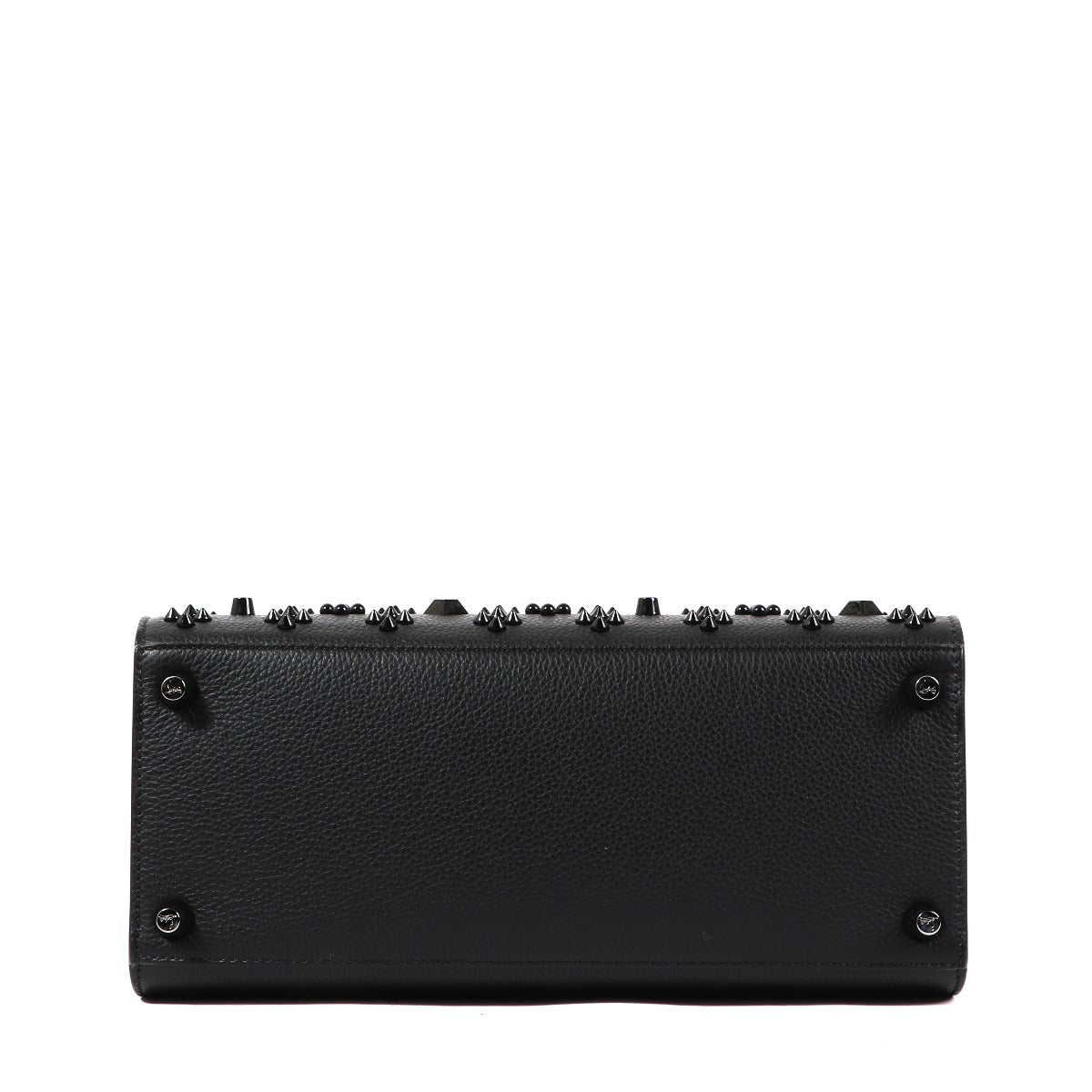Christian Louboutin Zwarte Kalfsleren Medium Paloma Handtas met Bovenhandvat