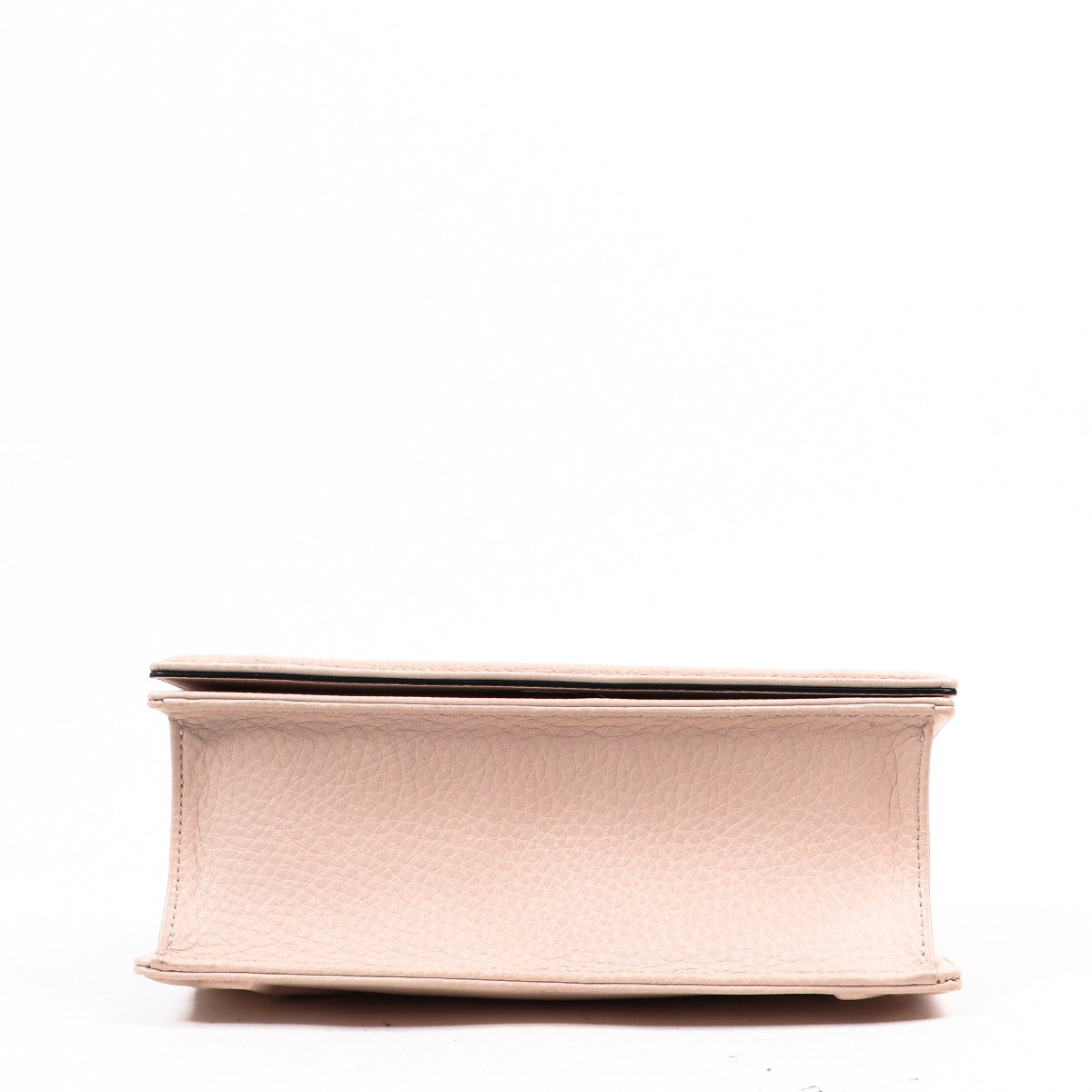 Christian Dior Rose Poudre Grained Calf Leather Medium Diorama Tas