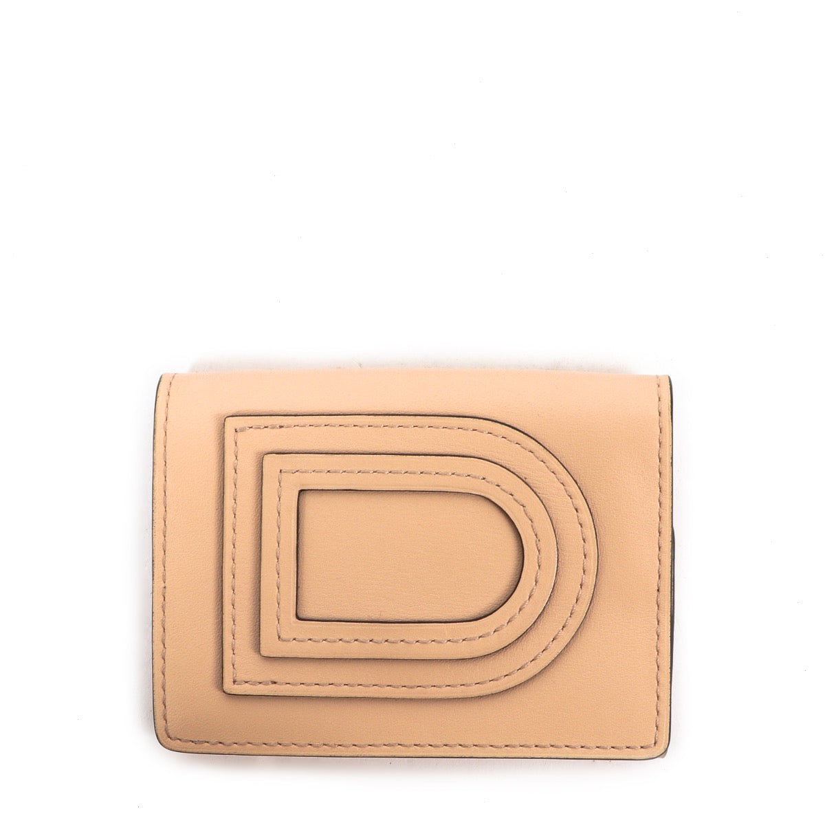 Buy an authentic second hand Delvaux Nude Leather Small Le Louise Wallet in very good condition.