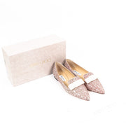 Jimmy Choo Glitter Gala Flats