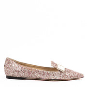 Jimmy Choo Glitter Gala Flats
