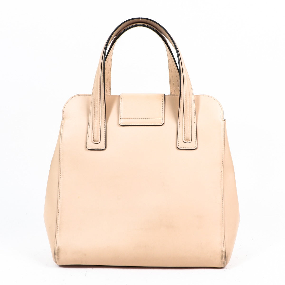 Delvaux Simplissime Tote PM Nude Tote Bag