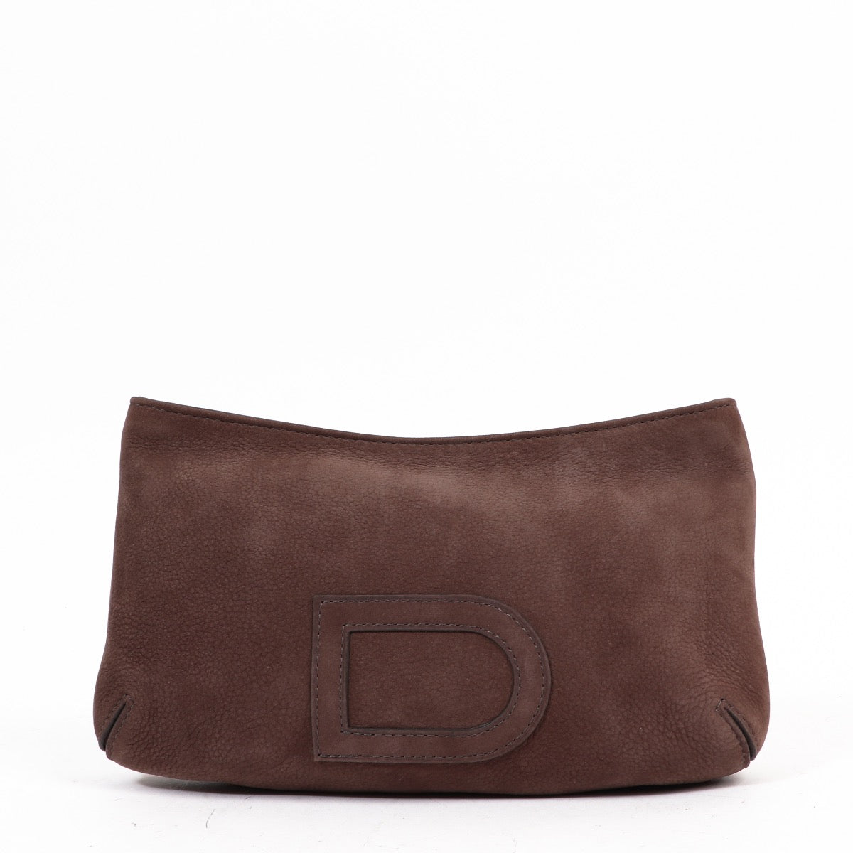 Delvaux Brown Nubuck Le Louise Crossbody