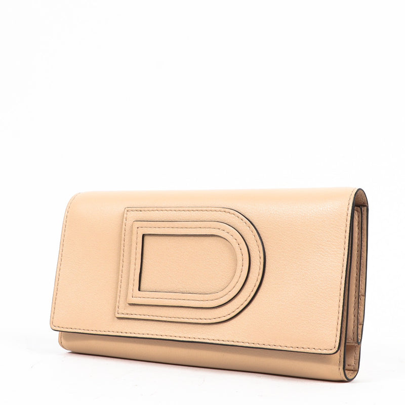 Delvaux Louise Skin Allure Langwerpige Portemonnee