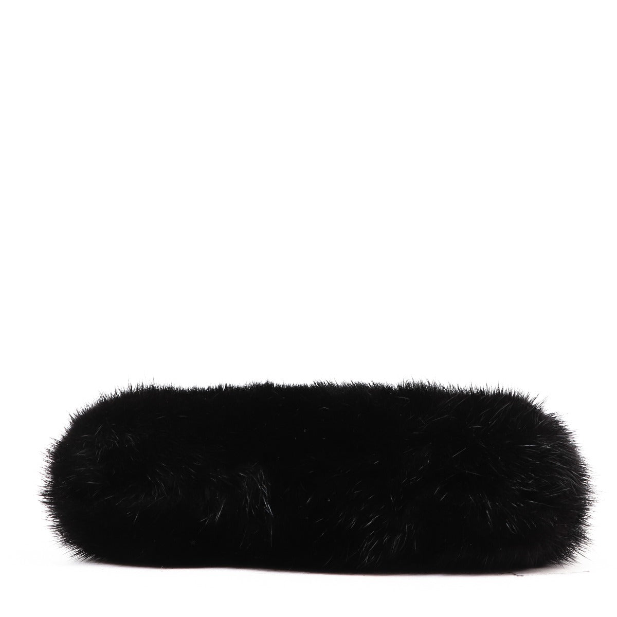 Buy an authentic second-hand Prada Black Fur Crossbody Bag in very good condition at Labellov in Antwerp.