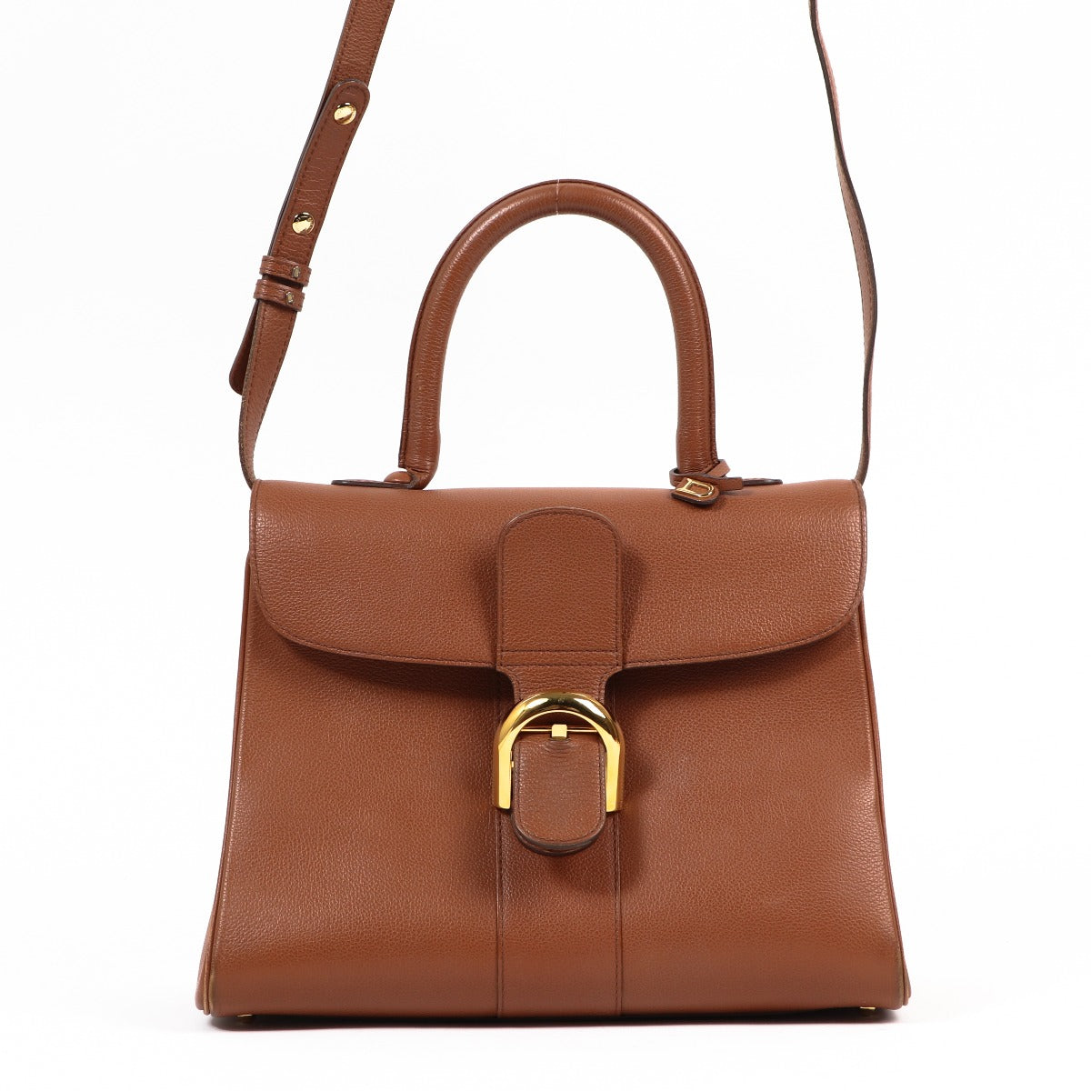 Delvaux Brillant MM Fauve Jumping