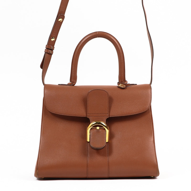 Delvaux Brillant MM Fauve Jumping