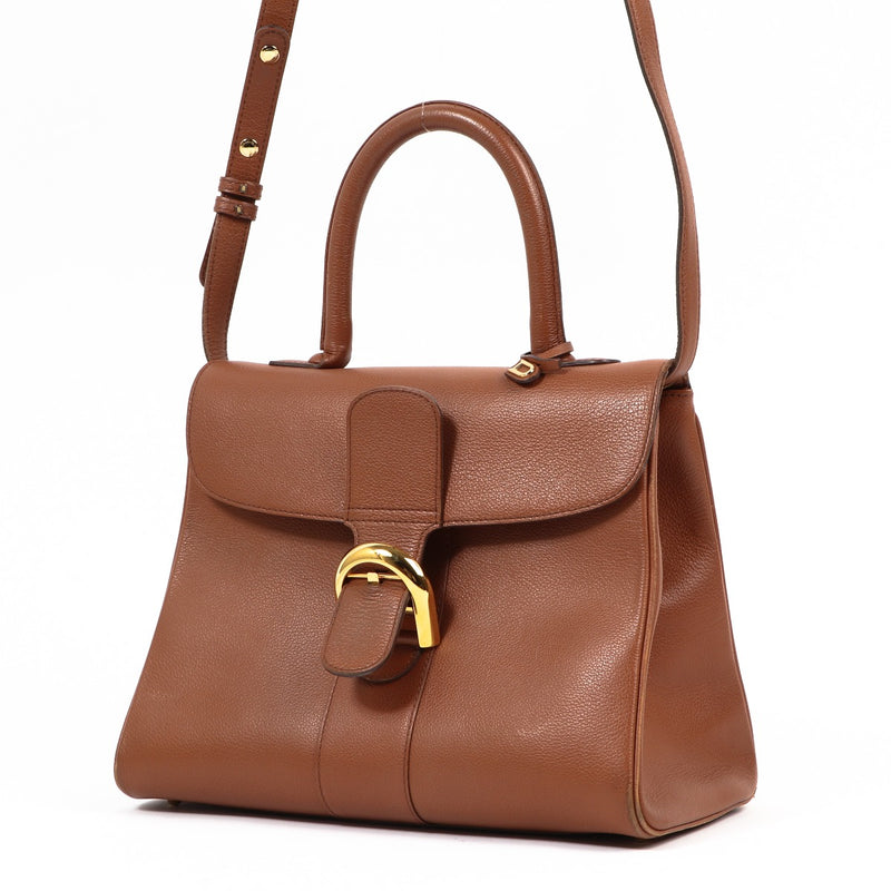 Delvaux Brillant MM Fauve Jumping
