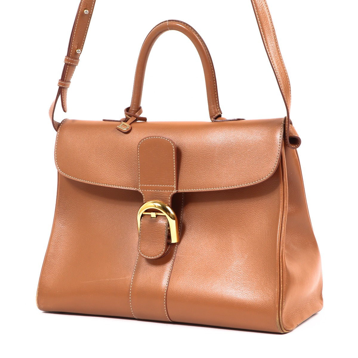 Delvaux Brillant Vintage East/ West Fauve Springend