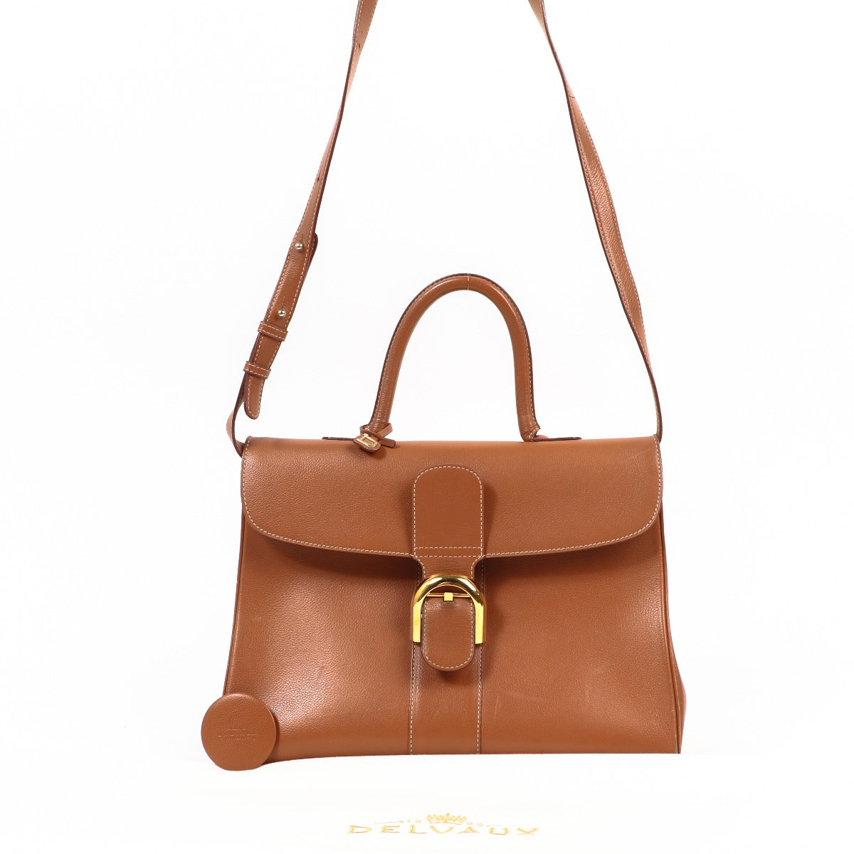 Delvaux Brillant Vintage GM Fauve Jumping