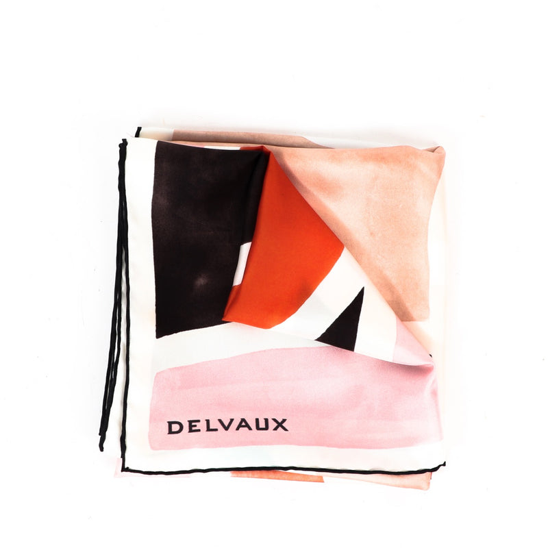 Buy an authentic Delvaux Multicolor Silk Scarf at Labellov in Antwerp.