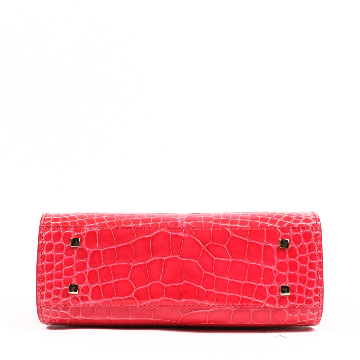 Delvaux Tempête Small Rose Candy Shiny Alligator