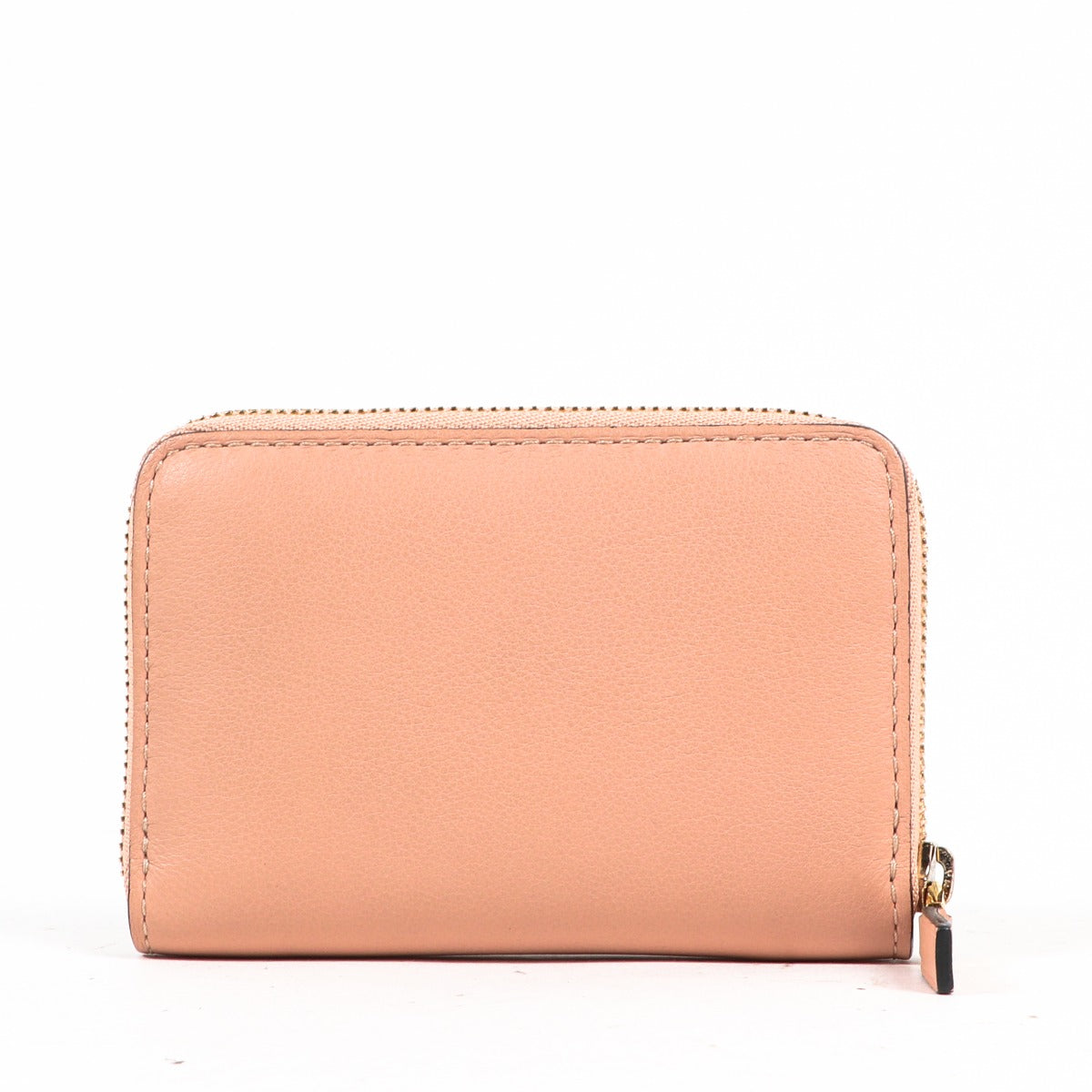 Buy an authentic second-hand Delvaux Pink Leather Accordéon PMO Wallet in very good condition at Labellov Antwerp.