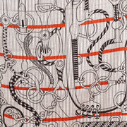 Buy an authentic Hermes Panoplie Equestre Grey Cashmere Silk Scarf at Labellov in Antwerp.