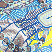 Buy an authentic second-hand Hermès Multicolor Silk Triangle Scarf in very good condition at Labellov in Antwerp.