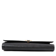 Buy an authentic second-hand Yves Saint Laurent Black Leather Clutch in very good condition at Labellov in Antwerp.