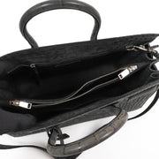 Buy an authentic second-hand Saint Laurent Grey Crocodile-Embossed Matte Leather Sac de Jour Top Handle Bag in very good condition at Labellov in Antwerp.