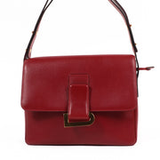 Delvaux Poirier Rosse Jumping Shoulder Bag