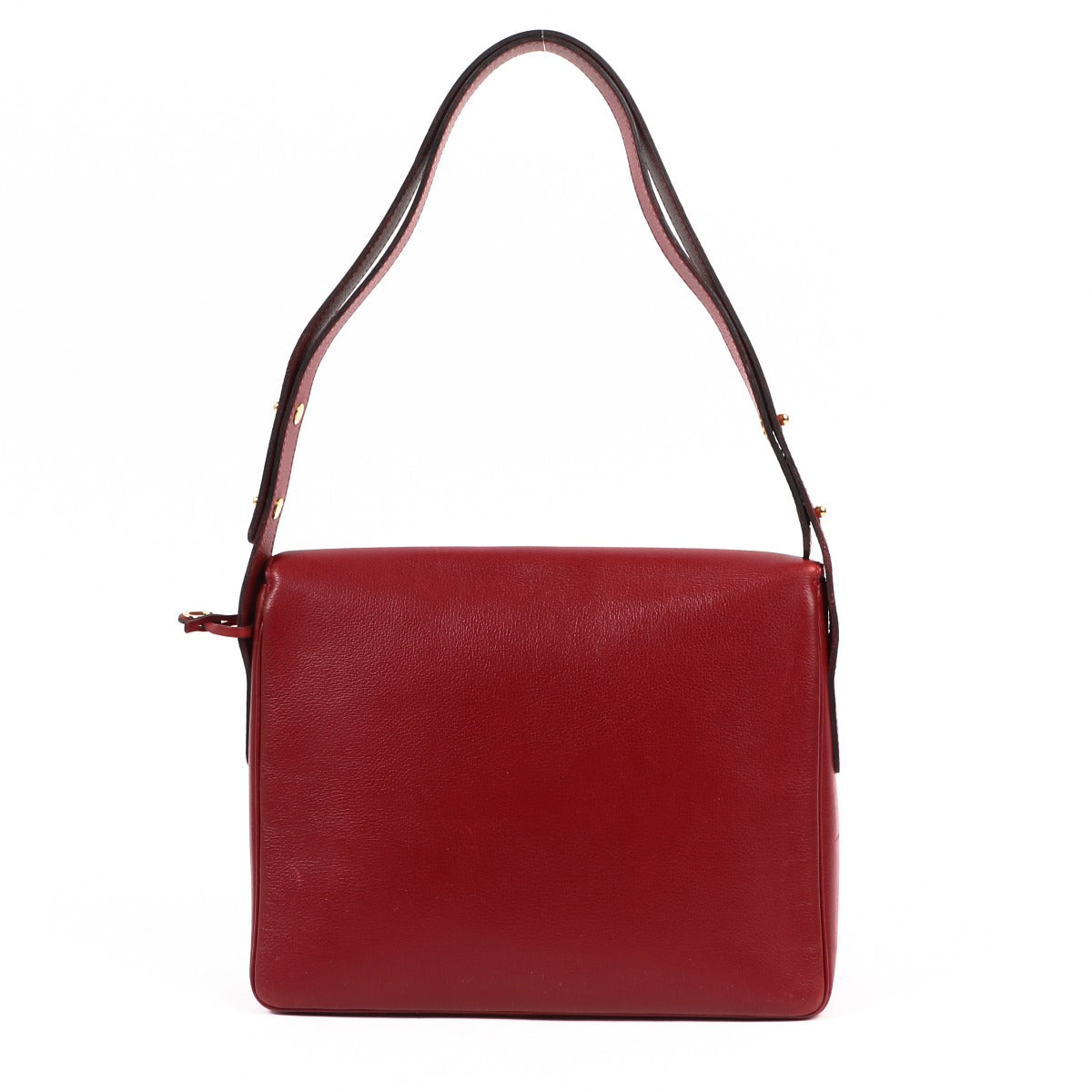 Delvaux Poirier Rosse Jumping Shoulder Bag