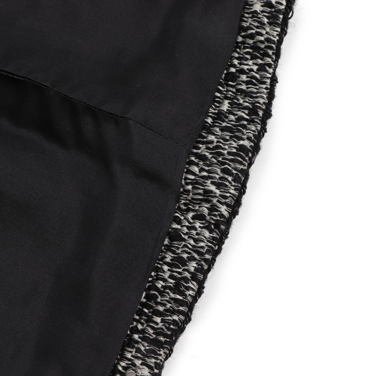 Jupe en tweed noir et blanc Chanel Pre-Fall 2011 - Taille FR40