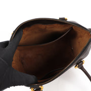 Buy an authentic second-hand Delvaux Brown Leather Charme Top Handle Bag in preloved condition at Labellov in Antwerp.