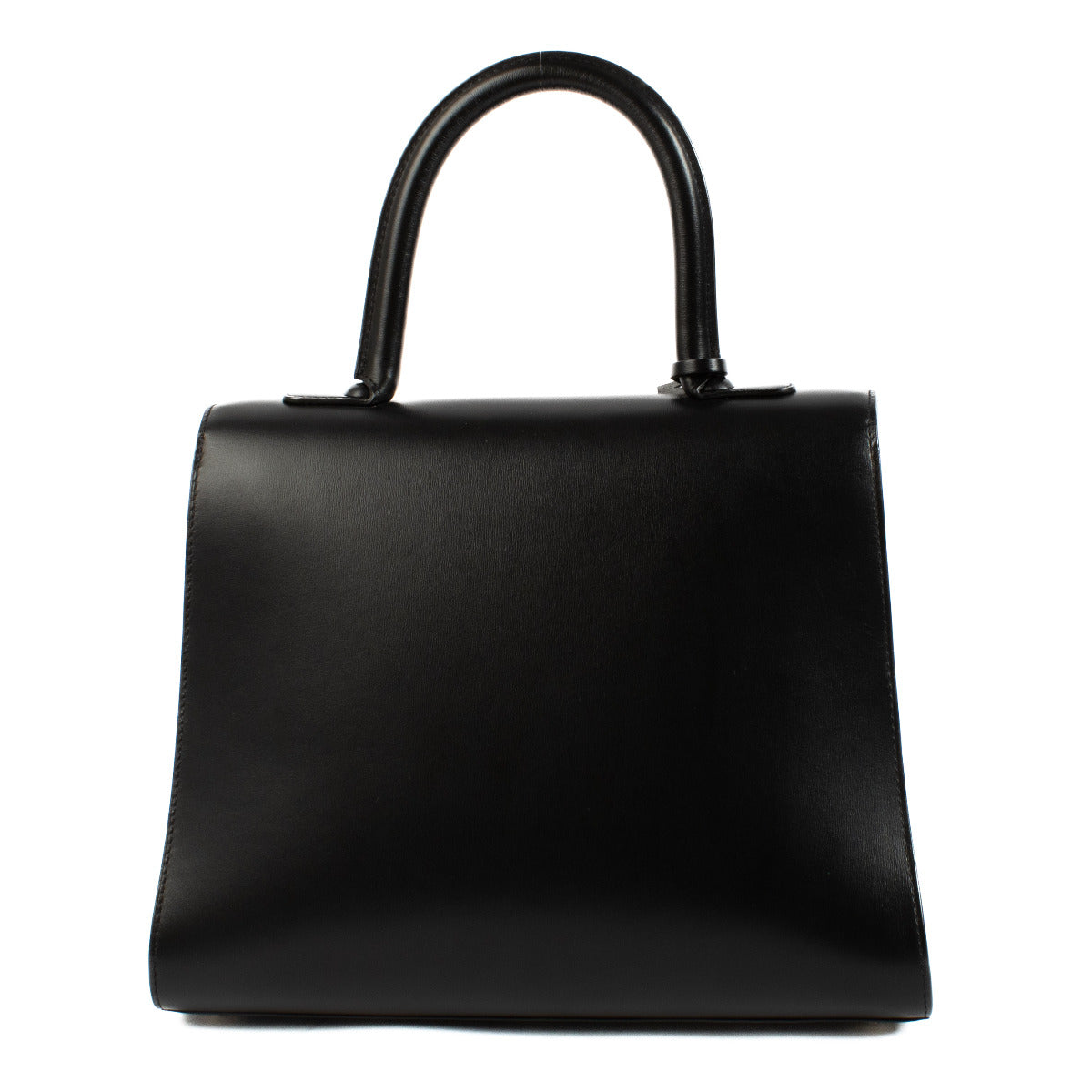 Sac Delvaux Brillant MM en cuir de veau Box noir