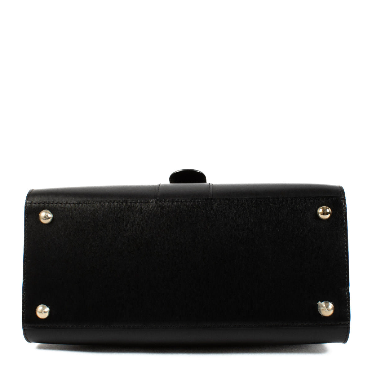 Sac Delvaux Brillant MM en cuir de veau Box noir