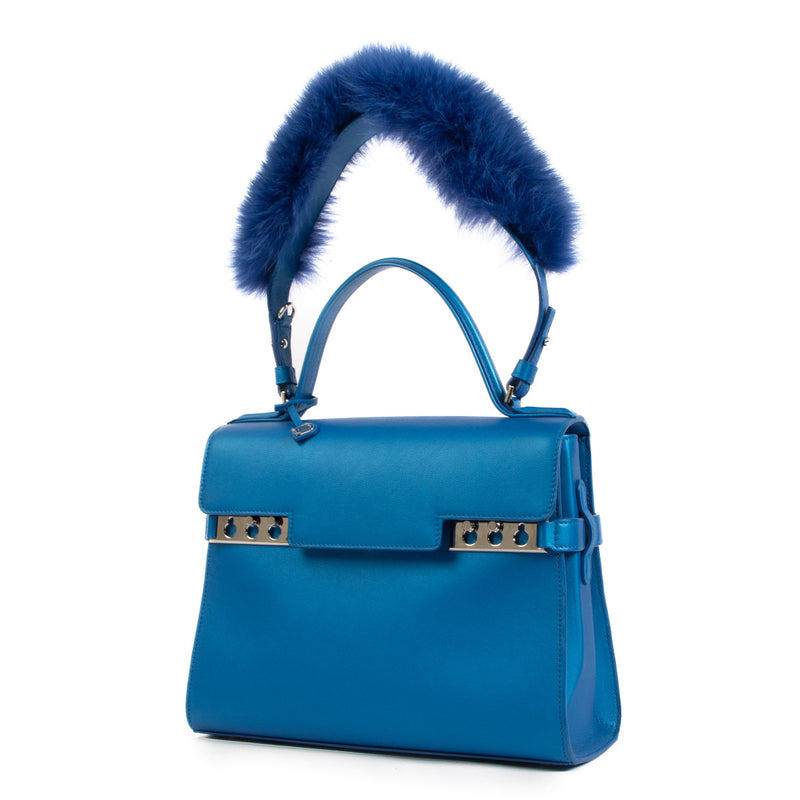 Delvaux Electric Satin Tempête MM + Bontband