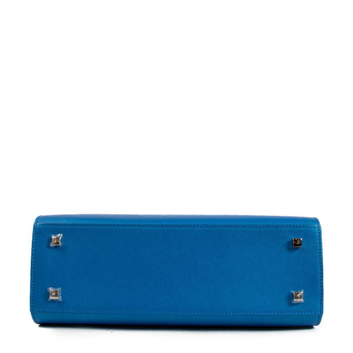 Delvaux Electric Satin Tempête MM + Bandoulière en Fourrure