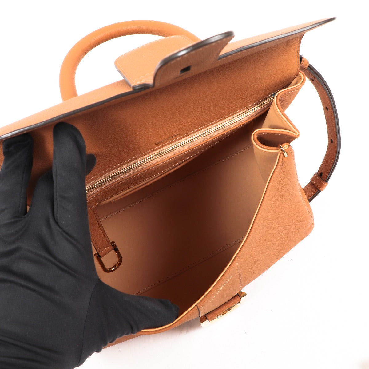 Delvaux Brillant MM Végétal Rodeo Calf